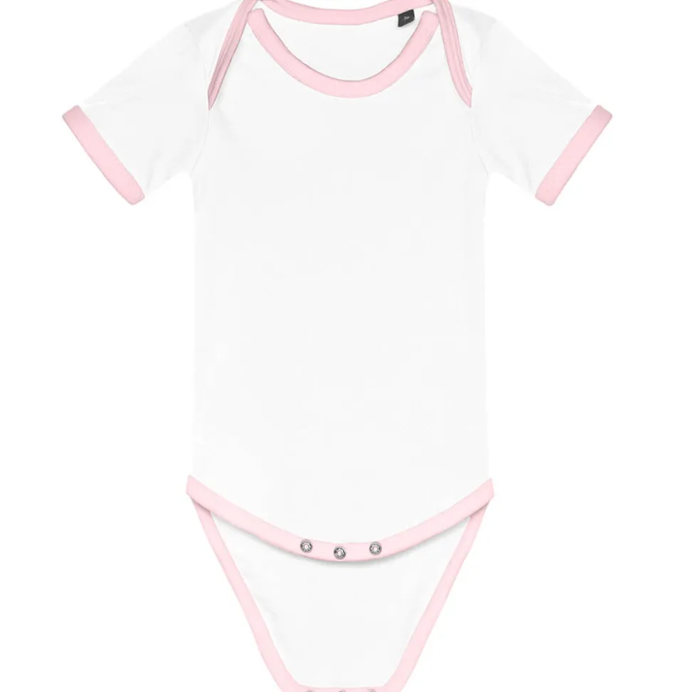 Baby Bio Kontrast Kurzarm-Body Sunshine