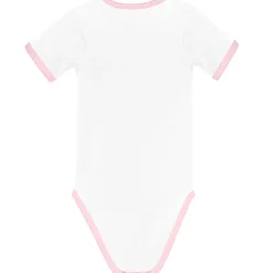 Baby Bio Kontrast Kurzarm-Body Sunshine