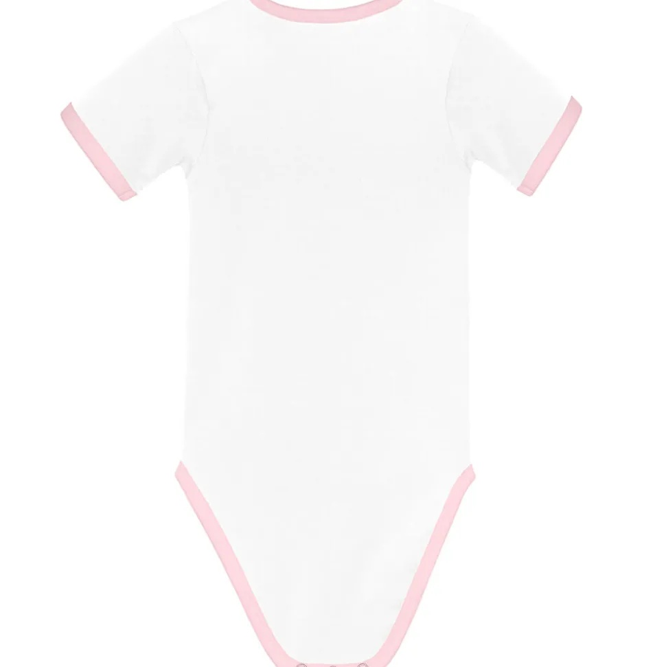Baby Bio Kontrast Kurzarm-Body Sunshine