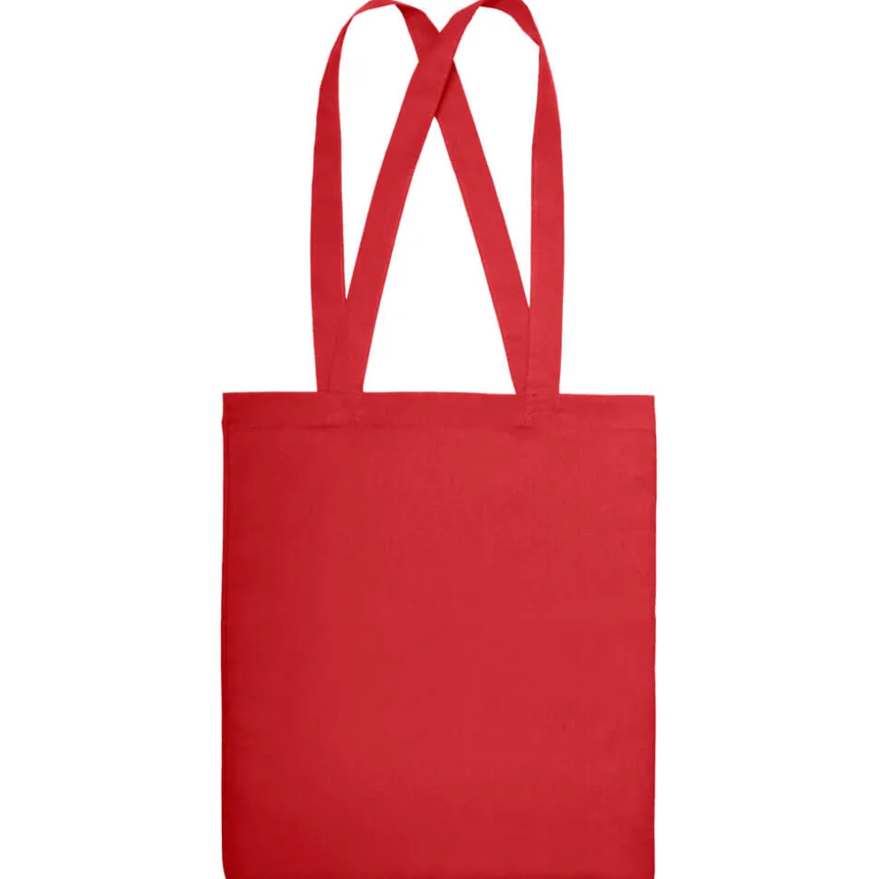 Baumwolltasche mit langen Henkeln - Oberklasse