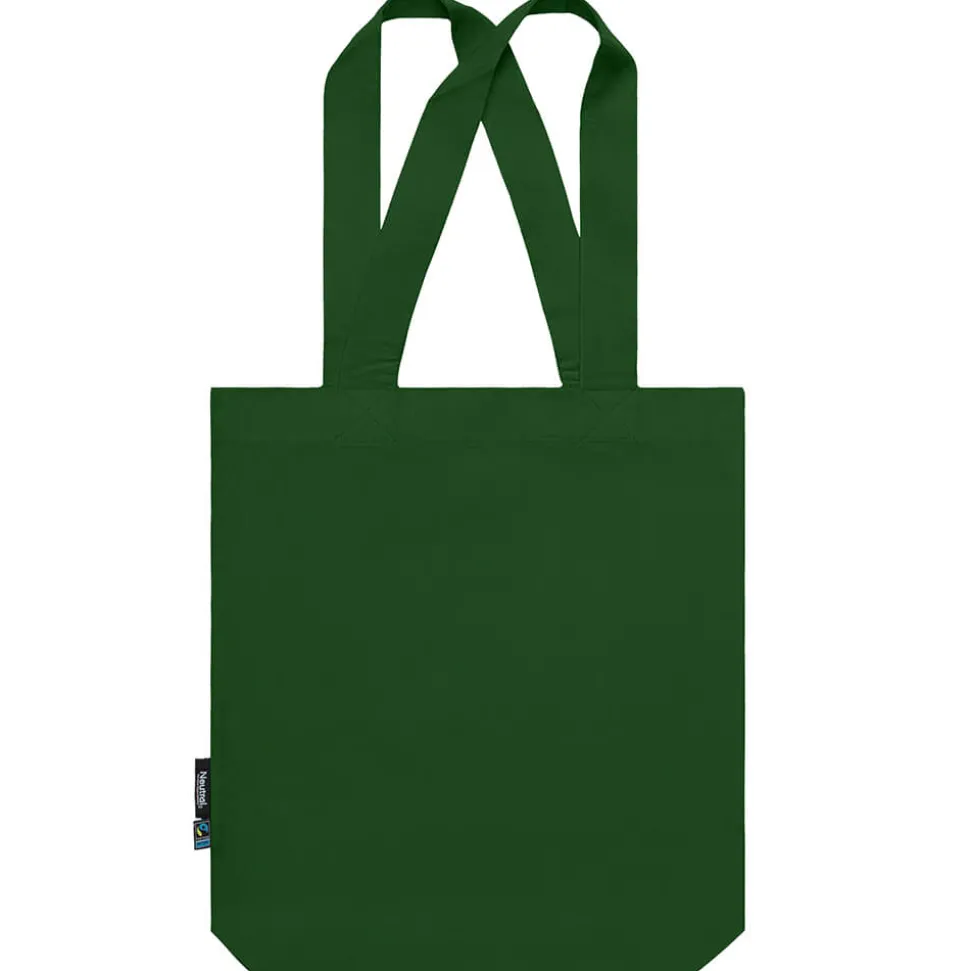 Bio Stoffbeutel mit langen Henkeln Fairtrade
