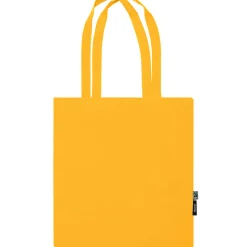 Bio Stofftasche mit langen Henkeln Fairtrade