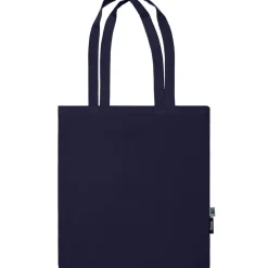 Bio Stofftasche mit langen Henkeln Fairtrade