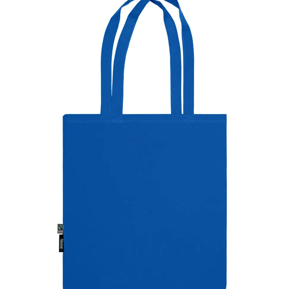 Bio Stofftasche mit langen Henkeln Fairtrade