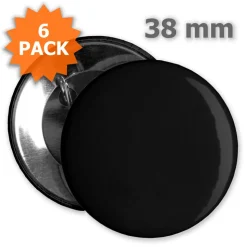 Button 38 mm - 6 Stück