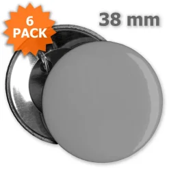 Button 38 mm - 6 Stück