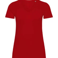 Frauen Bio T-Shirt mit V-Ausschnitt Inspire