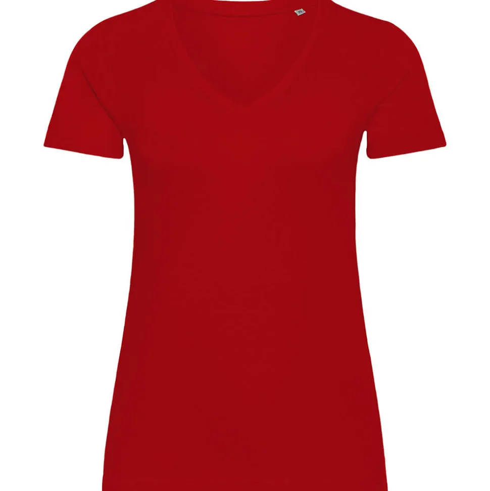 Frauen Bio T-Shirt mit V-Ausschnitt Inspire