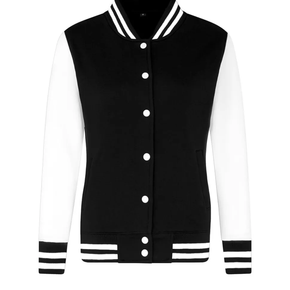 Frauen College-Sweatjacke