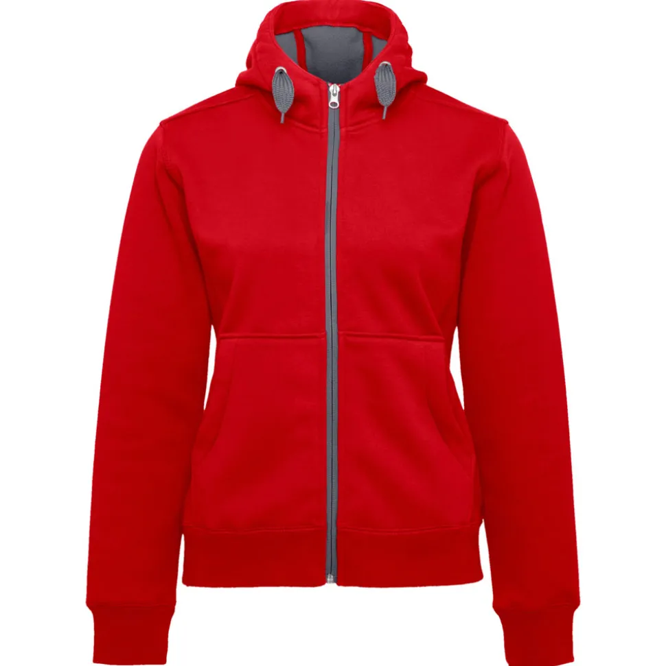 Frauen Doubleface Kapuzenjacke