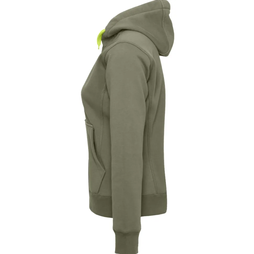 Frauen Doubleface Kapuzenjacke