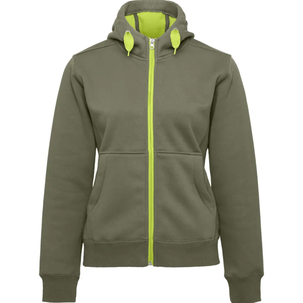 Frauen Doubleface Kapuzenjacke
