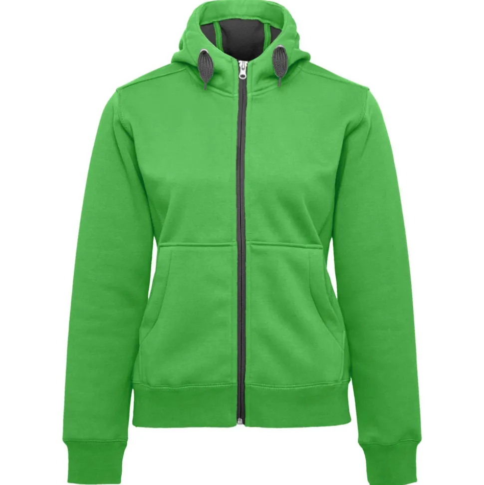 Frauen Doubleface Kapuzenjacke