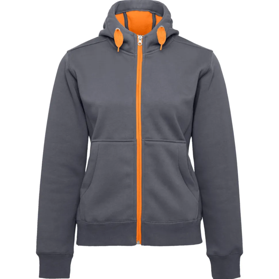 Frauen Doubleface Kapuzenjacke