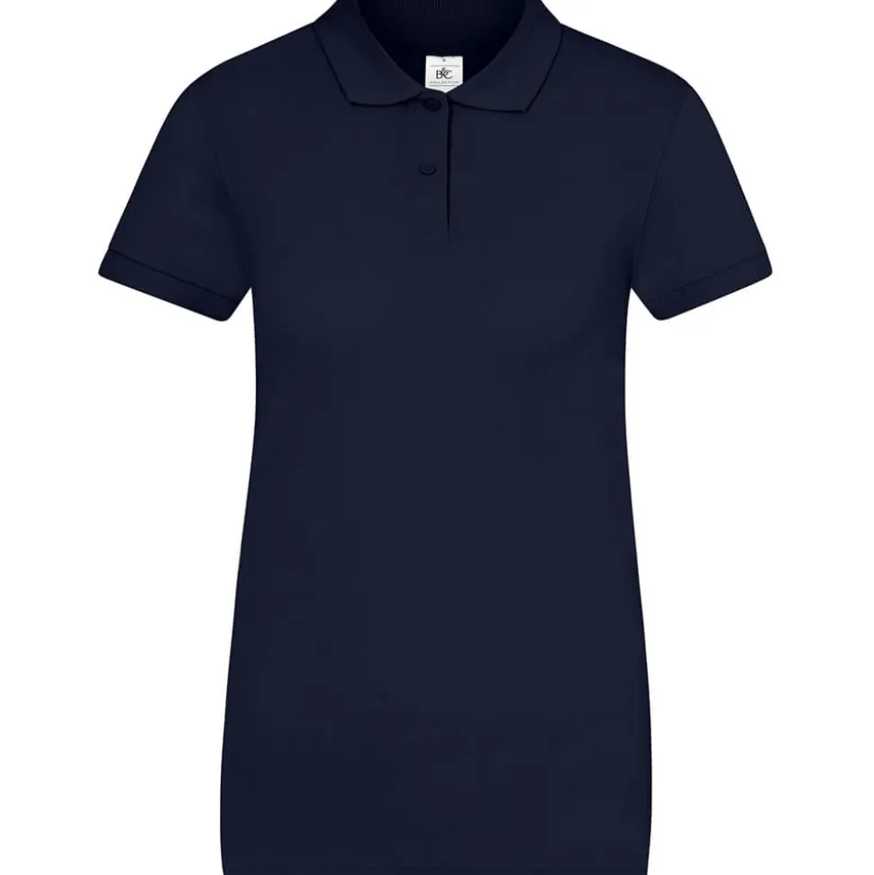 Frauen Fein-Piqué Eco Poloshirt 65/35