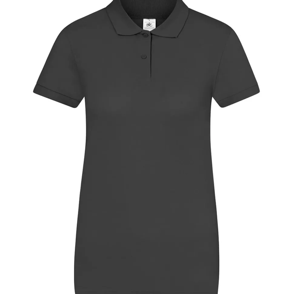Frauen Fein-Piqué Eco Poloshirt 65/35