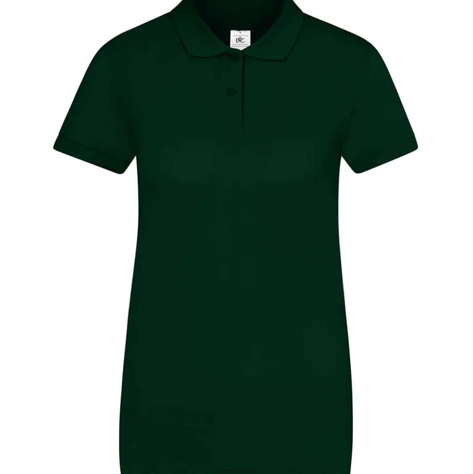Frauen Fein-Piqué Eco Poloshirt 65/35