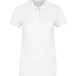 Frauen Fein-Piqué Poloshirt 180