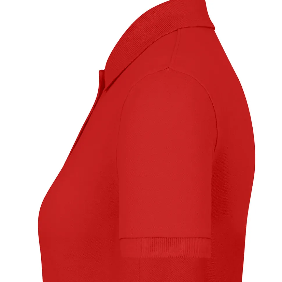 Frauen Fein-Piqué Poloshirt 180