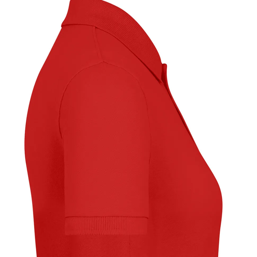 Frauen Fein-Piqué Poloshirt 180