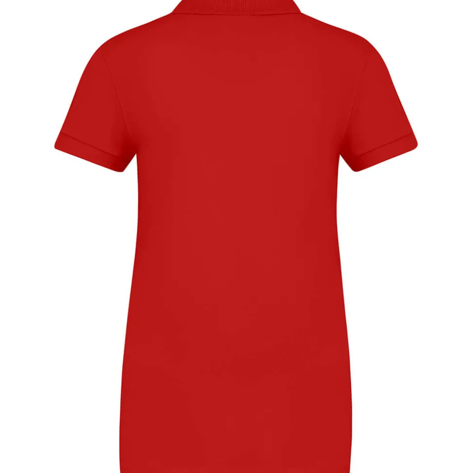 Frauen Fein-Piqué Poloshirt 180