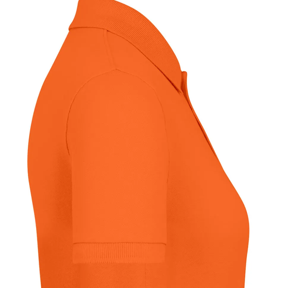 Frauen Fein-Piqué Poloshirt 180