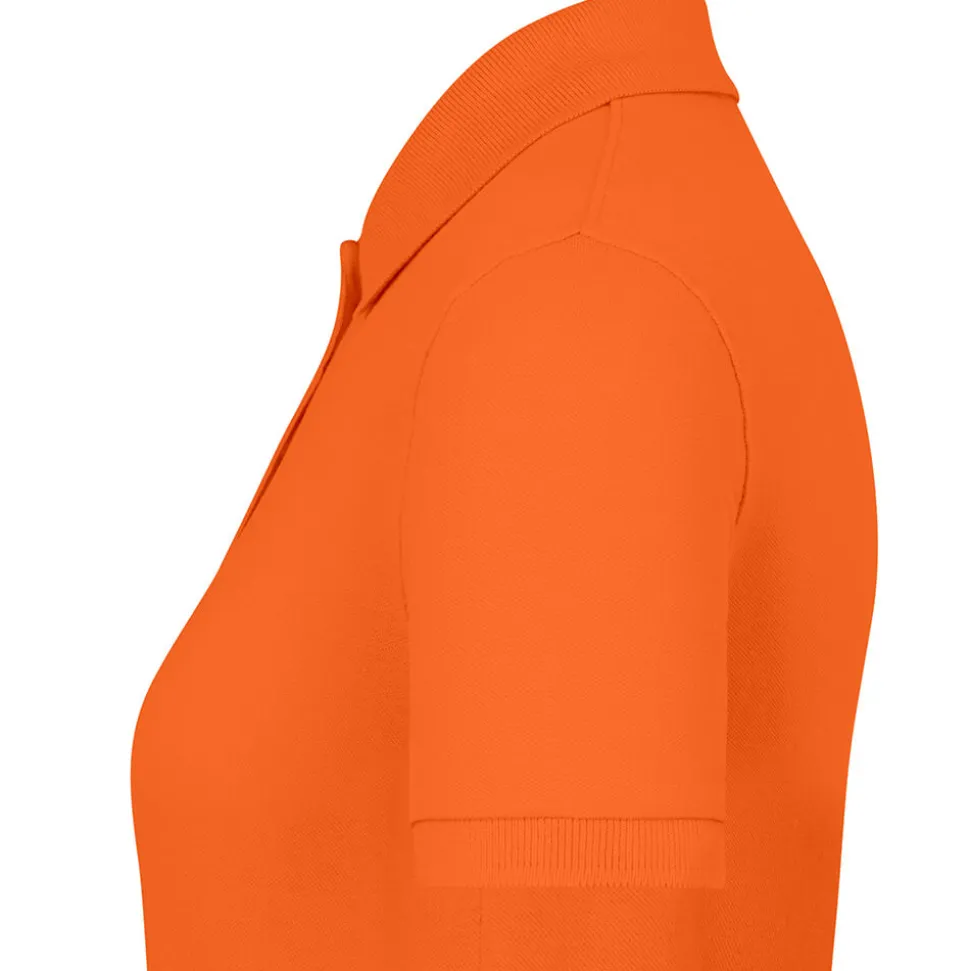 Frauen Fein-Piqué Poloshirt 180