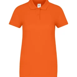 Frauen Fein-Piqué Poloshirt 180