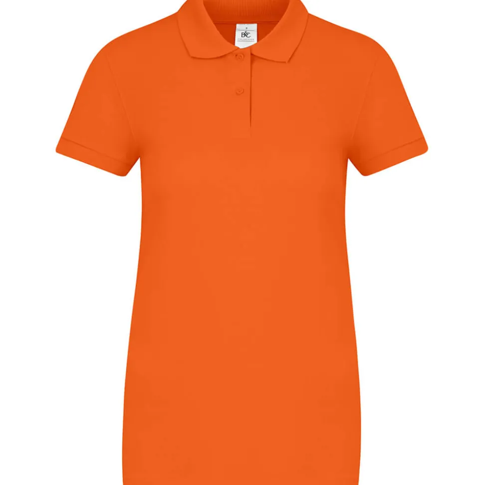 Frauen Fein-Piqué Poloshirt 180