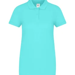 Frauen Fein-Piqué Poloshirt 180