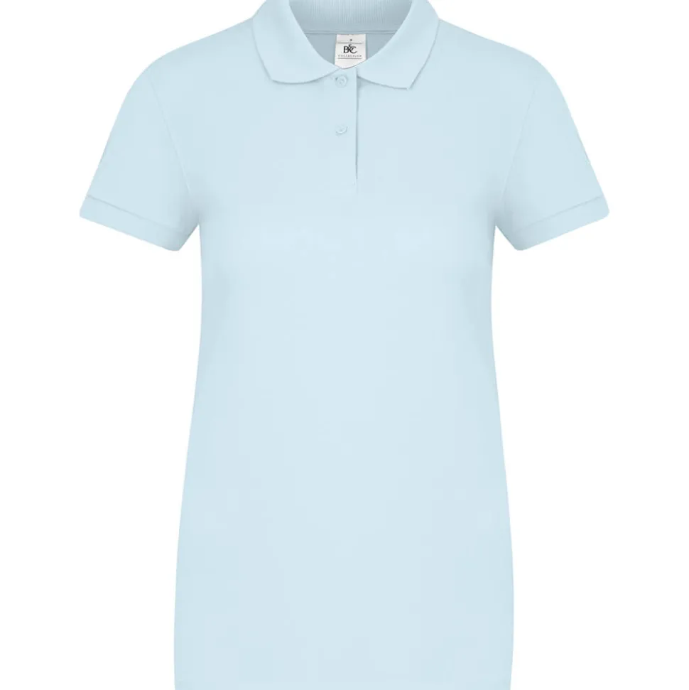 Frauen Fein-Piqué Poloshirt 180