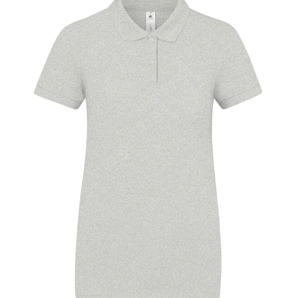 Frauen Fein-Piqué Poloshirt 210