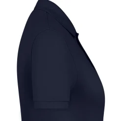 Frauen Fein-Piqué Poloshirt 210