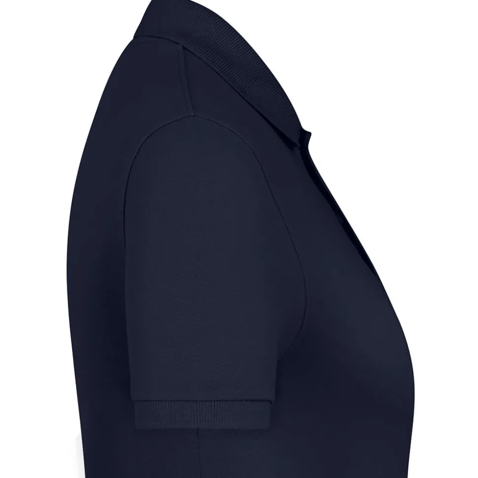 Frauen Fein-Piqué Poloshirt 210