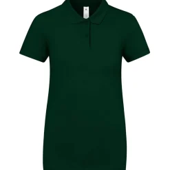 Frauen Fein-Piqué Poloshirt 210