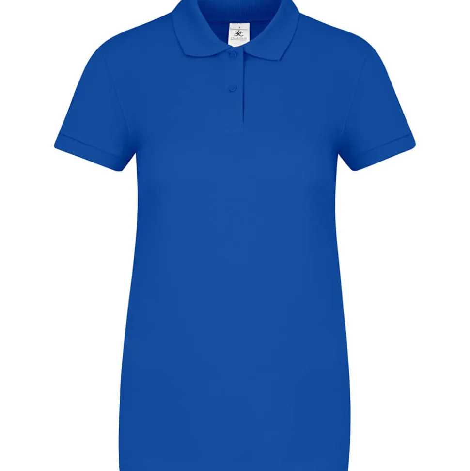 Frauen Fein-Piqué Poloshirt 180