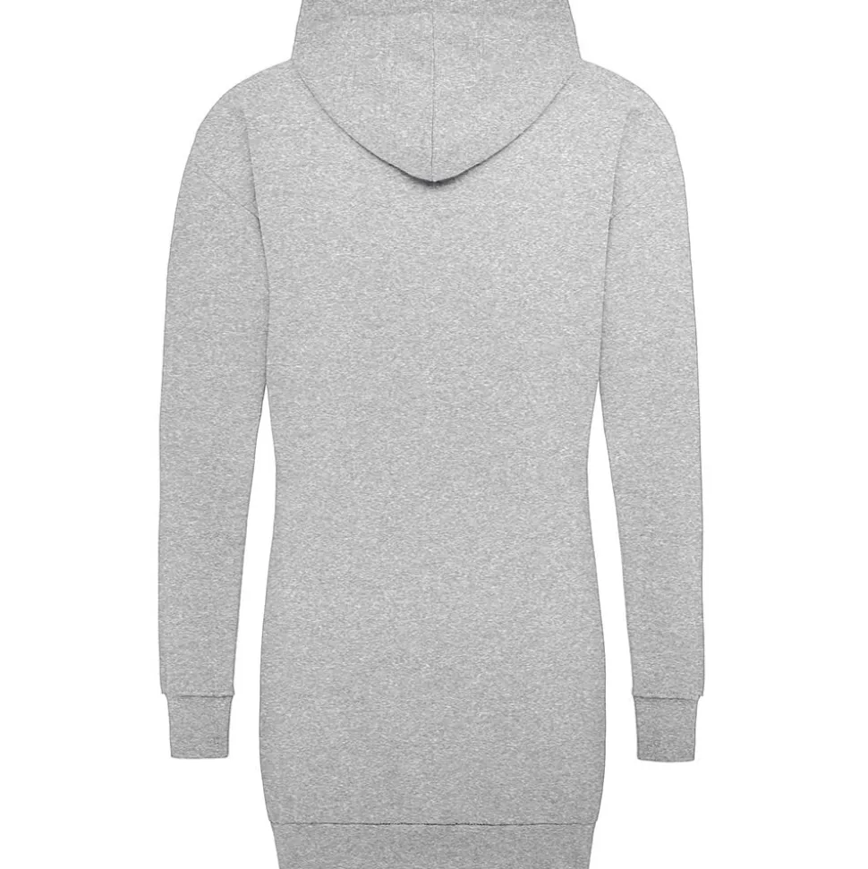 Frauen Kapuzenpullover-Kleid
