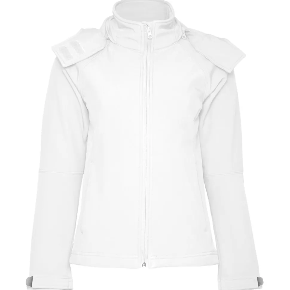 Frauen Kapuzen-Softshell Jacke