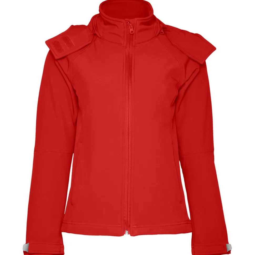 Frauen Kapuzen-Softshell Jacke