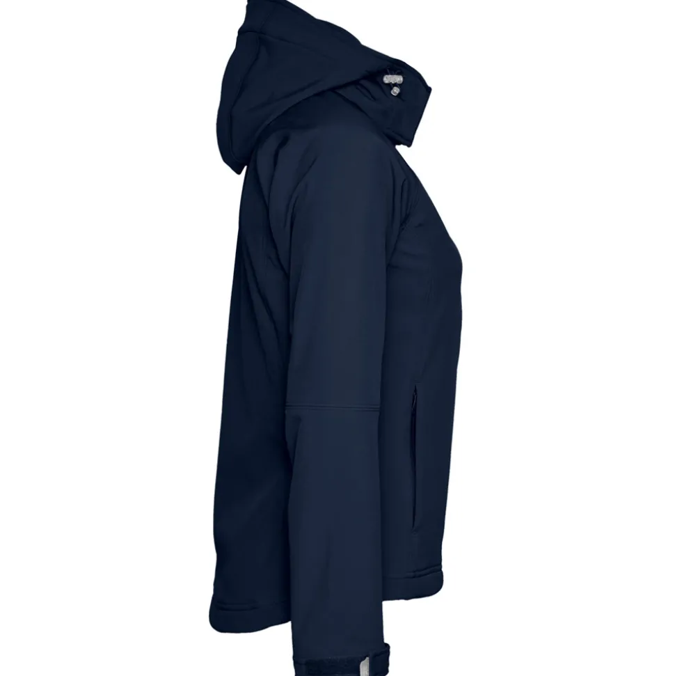 Frauen Kapuzen-Softshell Jacke