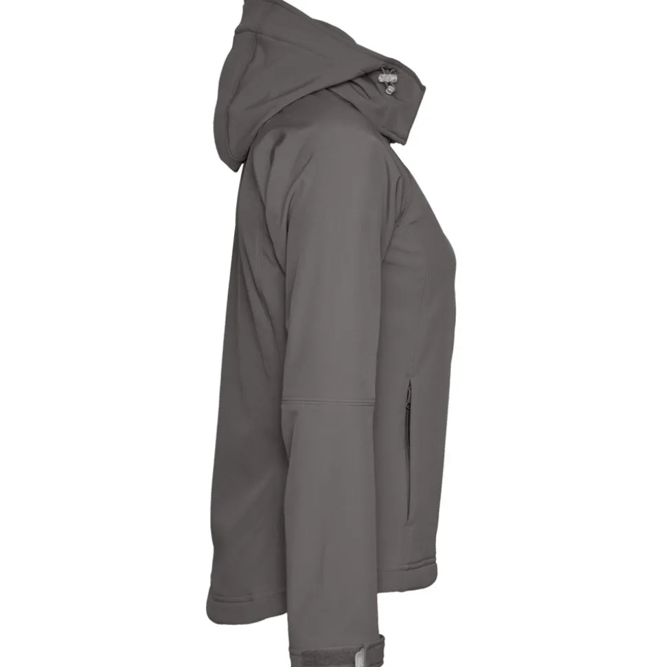 Frauen Kapuzen-Softshell Jacke