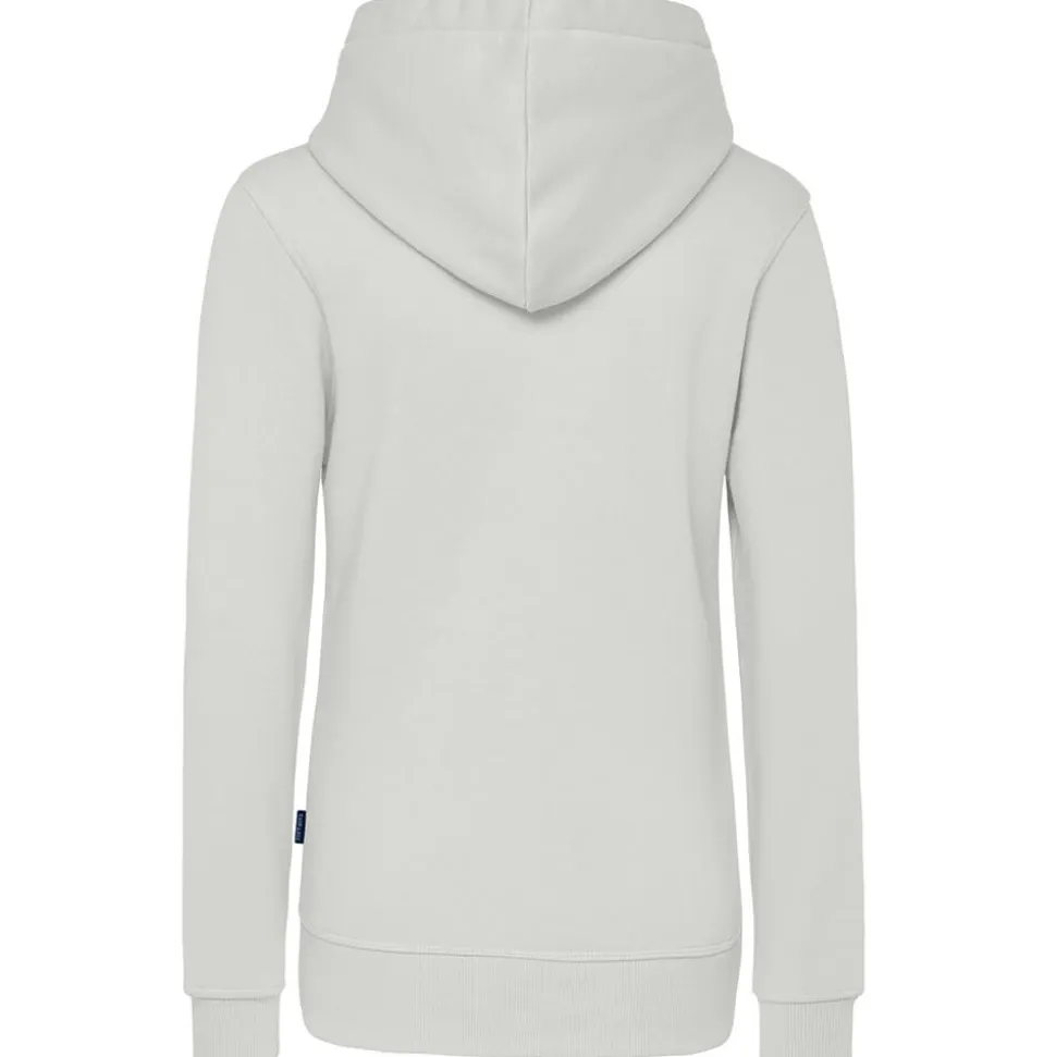 Frauen Kontrast Kapuzen-Sweatjacke - Fair4All