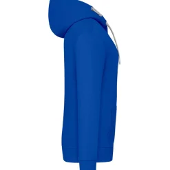 Frauen Kontrast Kapuzen-Sweatjacke - Fair4All