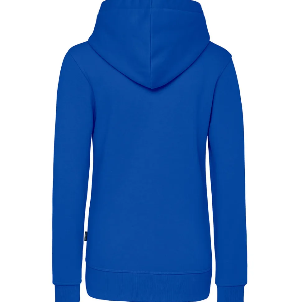 Frauen Kontrast Kapuzen-Sweatjacke - Fair4All