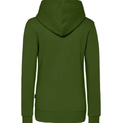 Frauen Kontrast Kapuzen-Sweatjacke - Fair4All