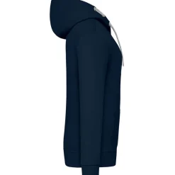 Frauen Kontrast Kapuzen-Sweatjacke - Fair4All