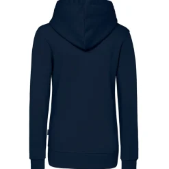 Frauen Kontrast Kapuzen-Sweatjacke - Fair4All