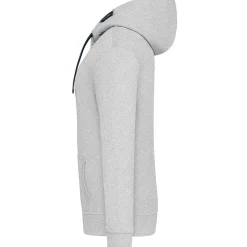 Frauen Kontrast Kapuzen-Sweatjacke - Fair4All