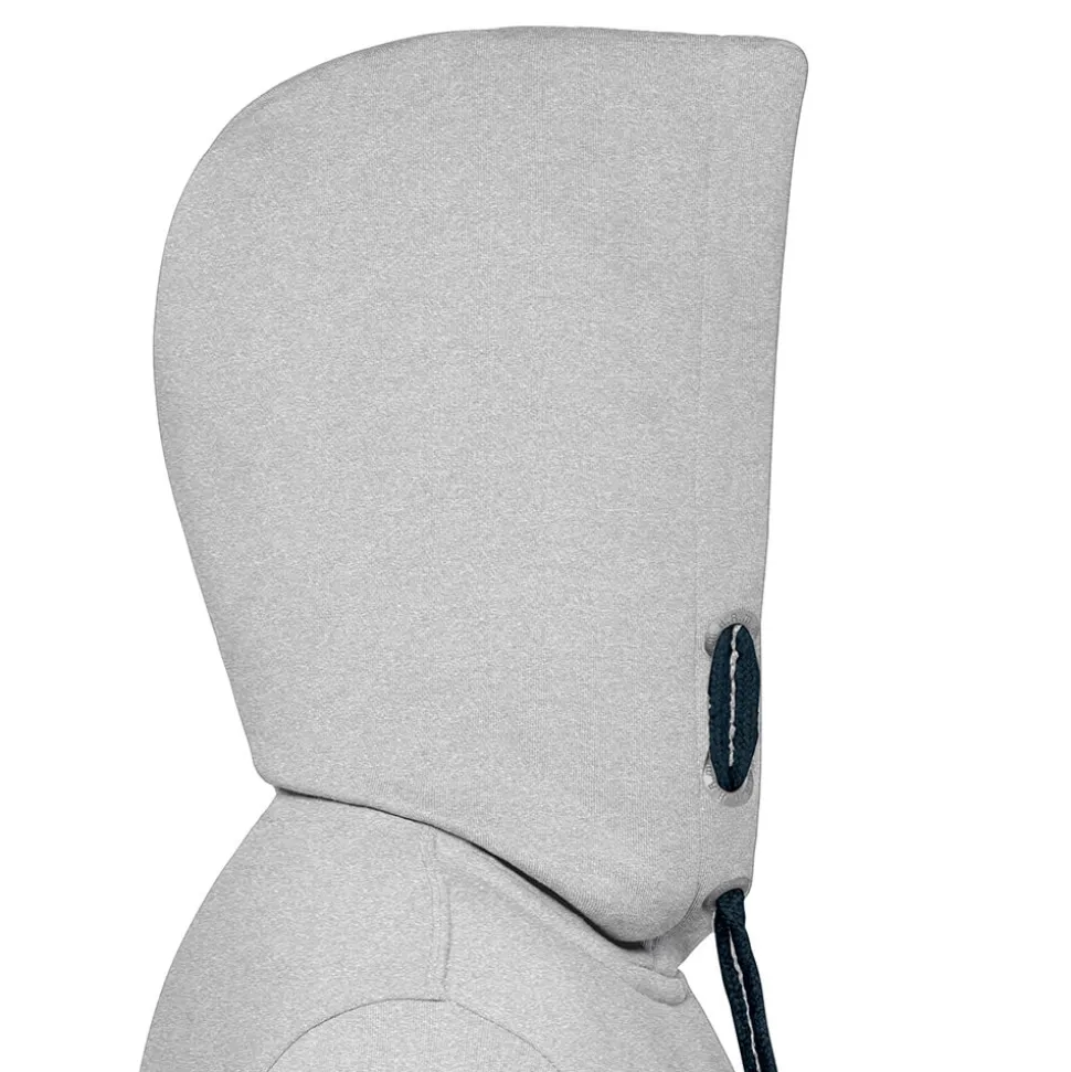 Frauen Kontrast Kapuzen-Sweatjacke - Fair4All