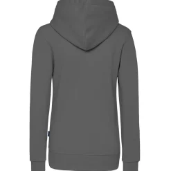 Frauen Kontrast Kapuzen-Sweatjacke - Fair4All